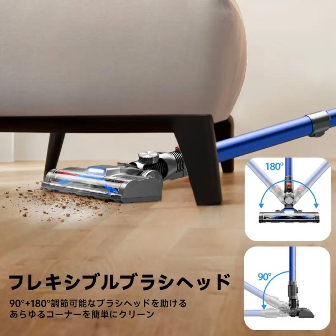 XINSHE A7 充電式コードレスハンドヘルド掃除機、45000Pa - メルカリ