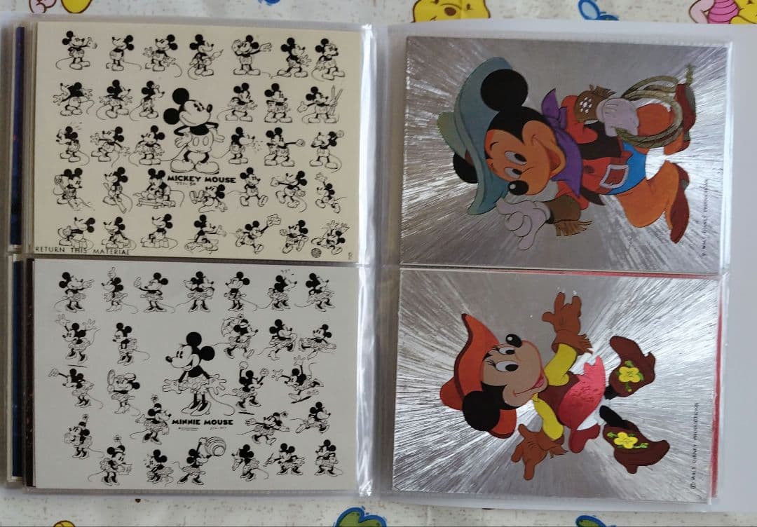 ディズニーポストカードまとめ売り （ファイル①）