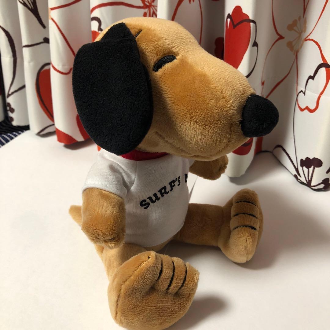 ハワイ限定　✳︎ 日焼けスヌーピー　moni モニ　ぬいぐるみ　SURF’S UP