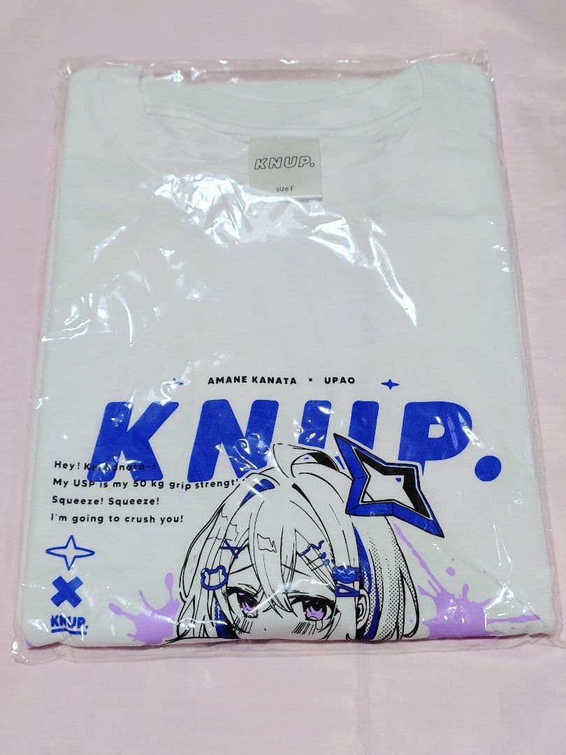 ほろらいぶ かなた 活動4周年記念 KNUP.Tシャツ 天音かなた