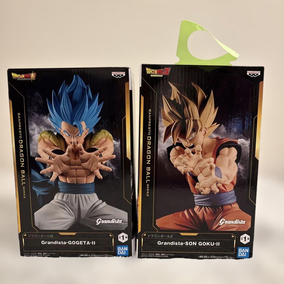ドラゴンボール Grandista 孫悟空&ゴジータフィギュアセット - メルカリ