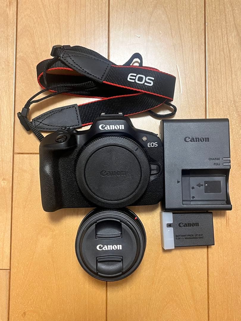 〈ほぼ新品〉キャノン EOS R100 RF-S デジタル カメラ Amazon.com : Canon EOS R100 Mirrorless Camera with RF-S18-45mm F4