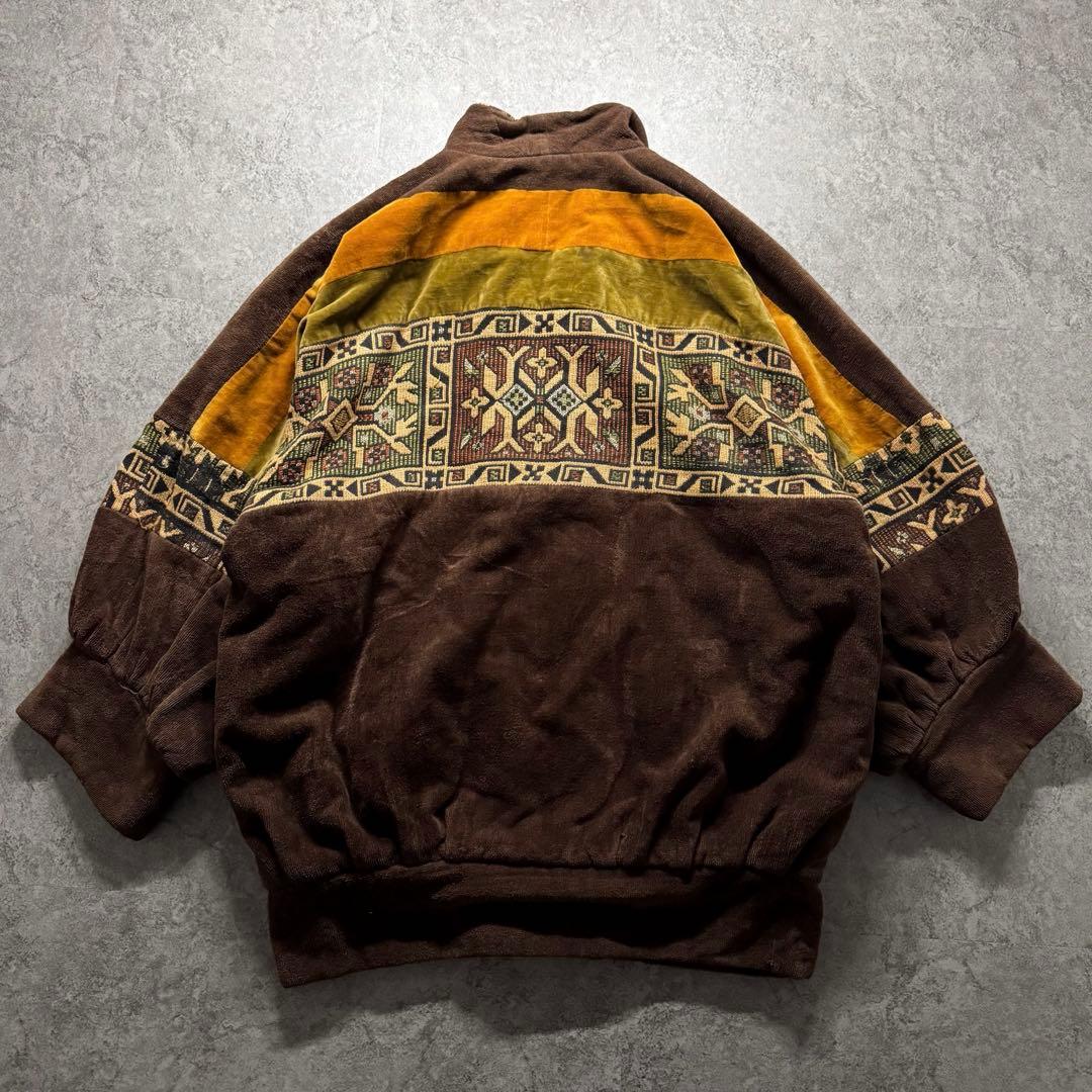 【激レア】90s vintage native pattern JKT XL