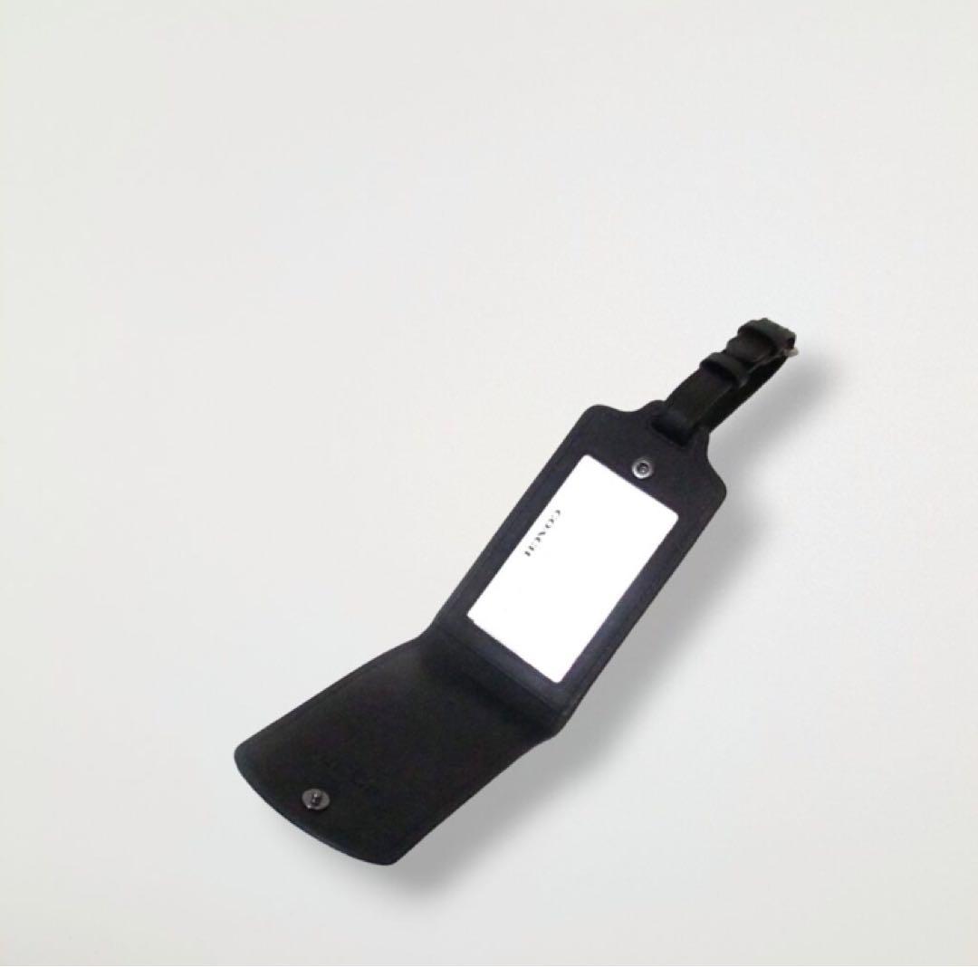 特価☘️コーチ COACH ネームタグ シグネチャー ラゲッジタグ グリーン