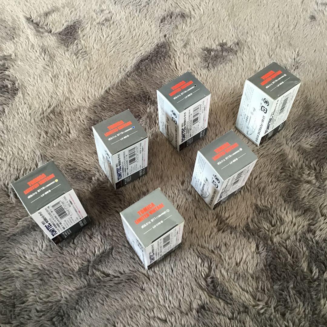 TOMICA LIMITED VINTAGE ポルシェ 911S ミニカー 6台