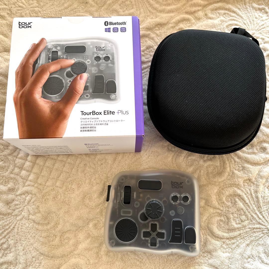 美品】 TourBox Elite Plus 保護ケース付き - メルカリ
