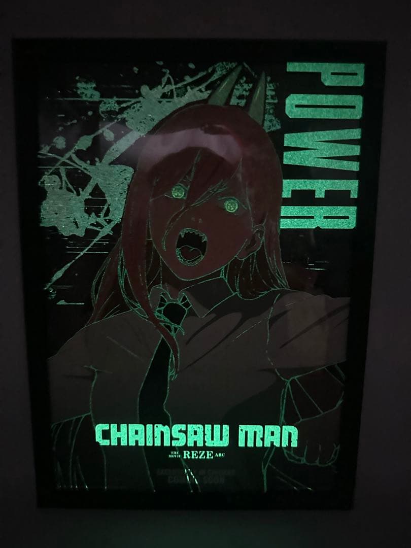 台湾限定 劇場版 チェンソーマン レゼ編 A3ポスター ボム＆チェンソー