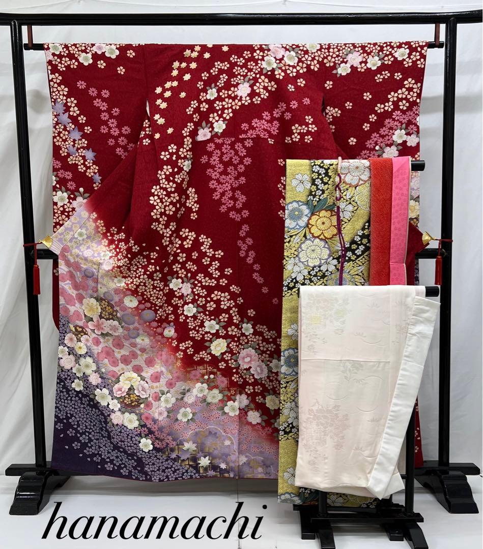 振り袖 フルセット 別誂長襦袢付 振袖 セット 新品半襟