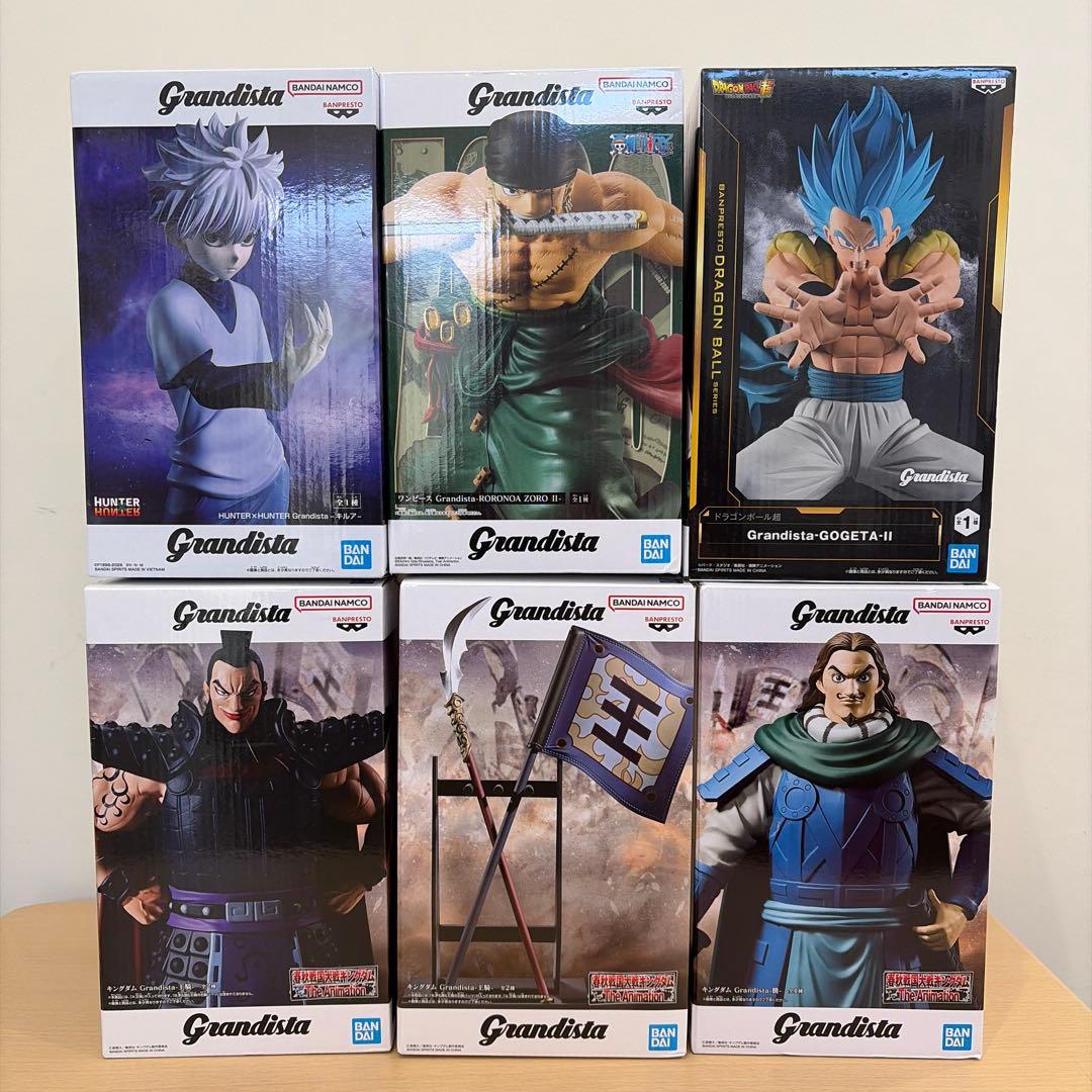 まとめ売り！Grandista フィギュアコレクション6点 - メルカリ