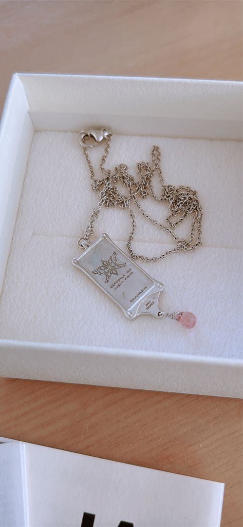 赤髪の白雪姫 白雪　シルバーネックレス