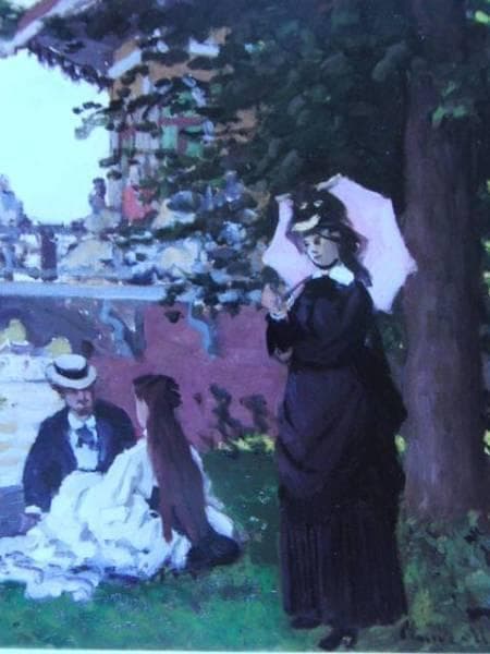 クロード・モネ、GARDEN HOUSE ON THE BANKS OF THE