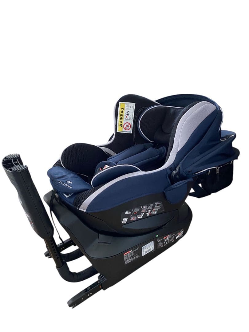美品 AILEBEBE チャイルドシート 回転式 クルット3i グランス
