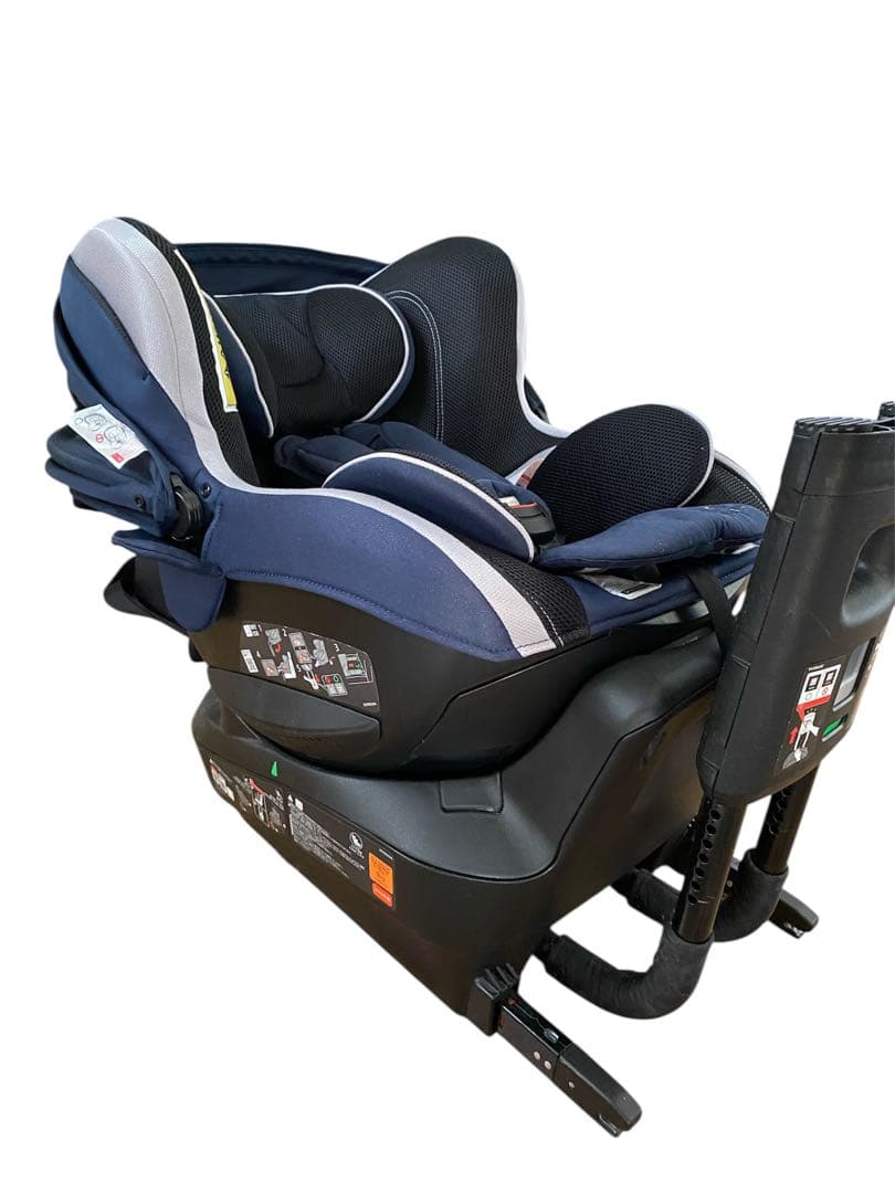 美品 AILEBEBE チャイルドシート 回転式 クルット3i グランス