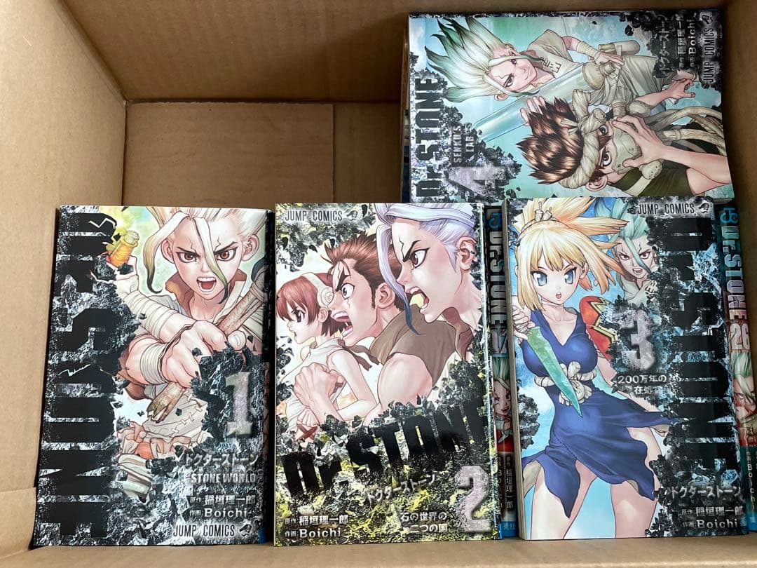 Dr. STONE 全巻セット +小説・外伝（reboot:白夜）・ファンブック-販売