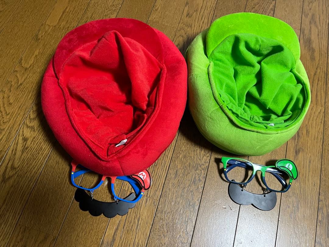 マリオ &ルイージの帽子とメガネ USJ公式販売 C99291490 新