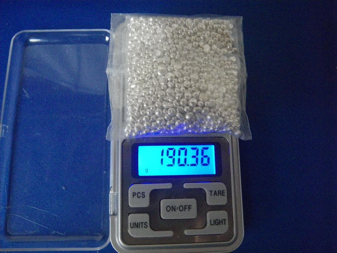 純銀（笹吹き銀）～188.4 g SV950 笹吹き 1g | 金属・地金・素材,地