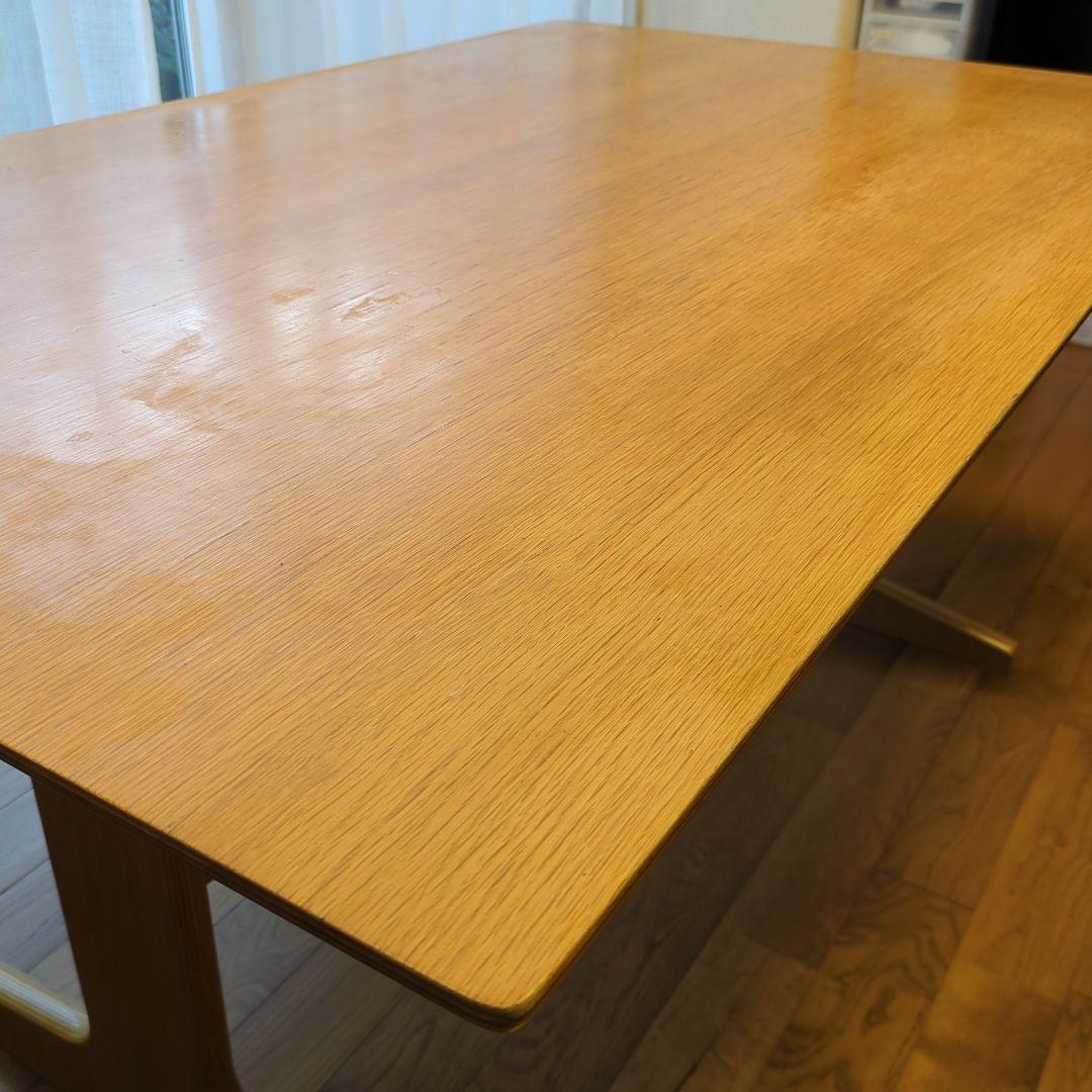 無印良品 MUJI オーク材 リビングでもダイニングでもつかえるテーブル 机