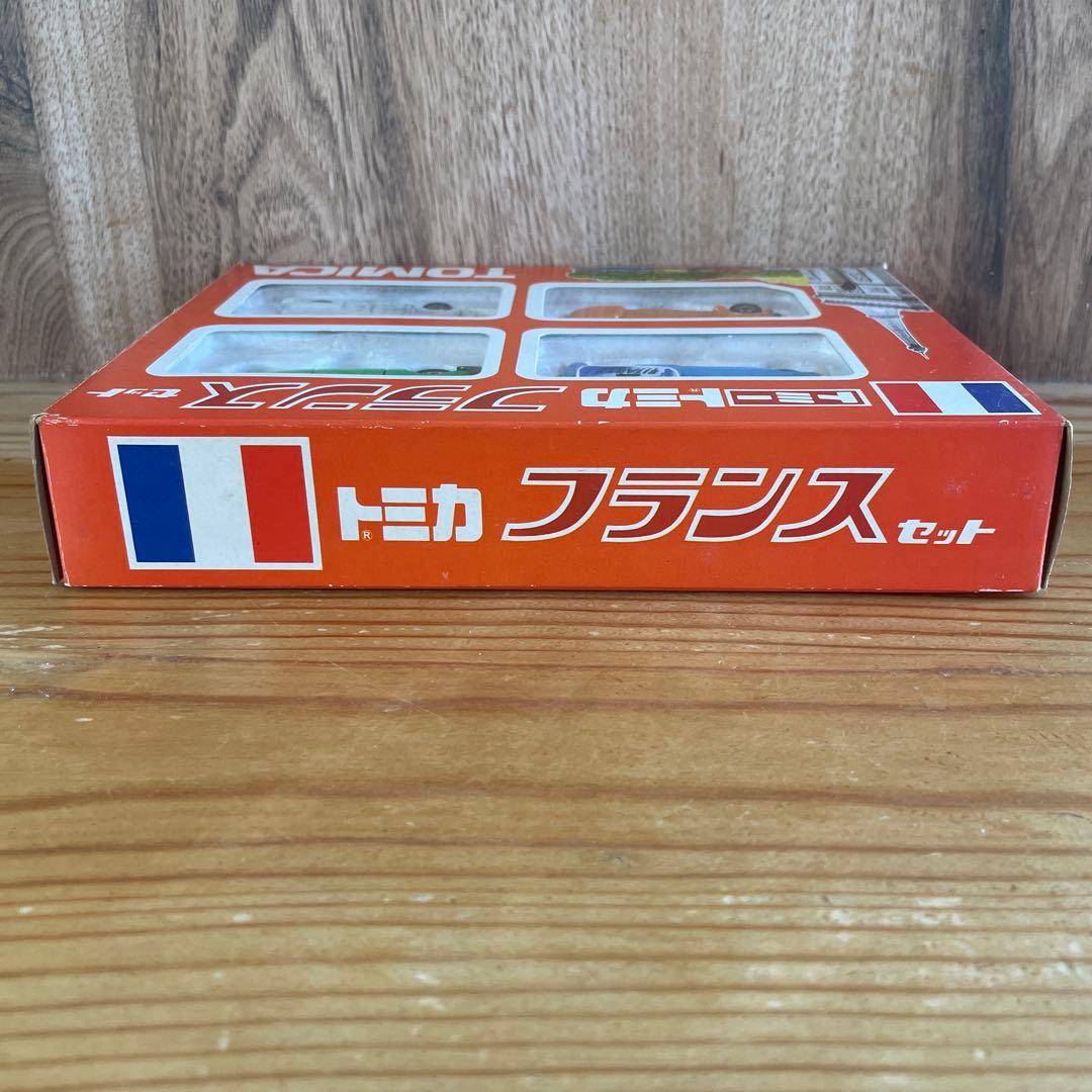 トミカ〉フランスセット 外国車4台セット（日本製）