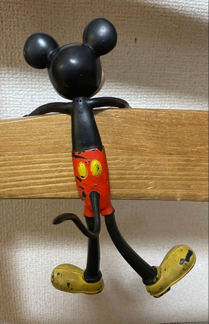 ミッキー　ヴィンテージ感　レア　レトロ　ディズニー　mickey マニア　人形