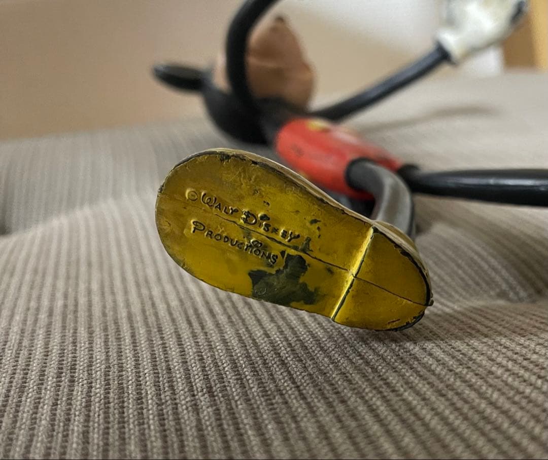 ミッキー　ヴィンテージ感　レア　レトロ　ディズニー　mickey マニア　人形