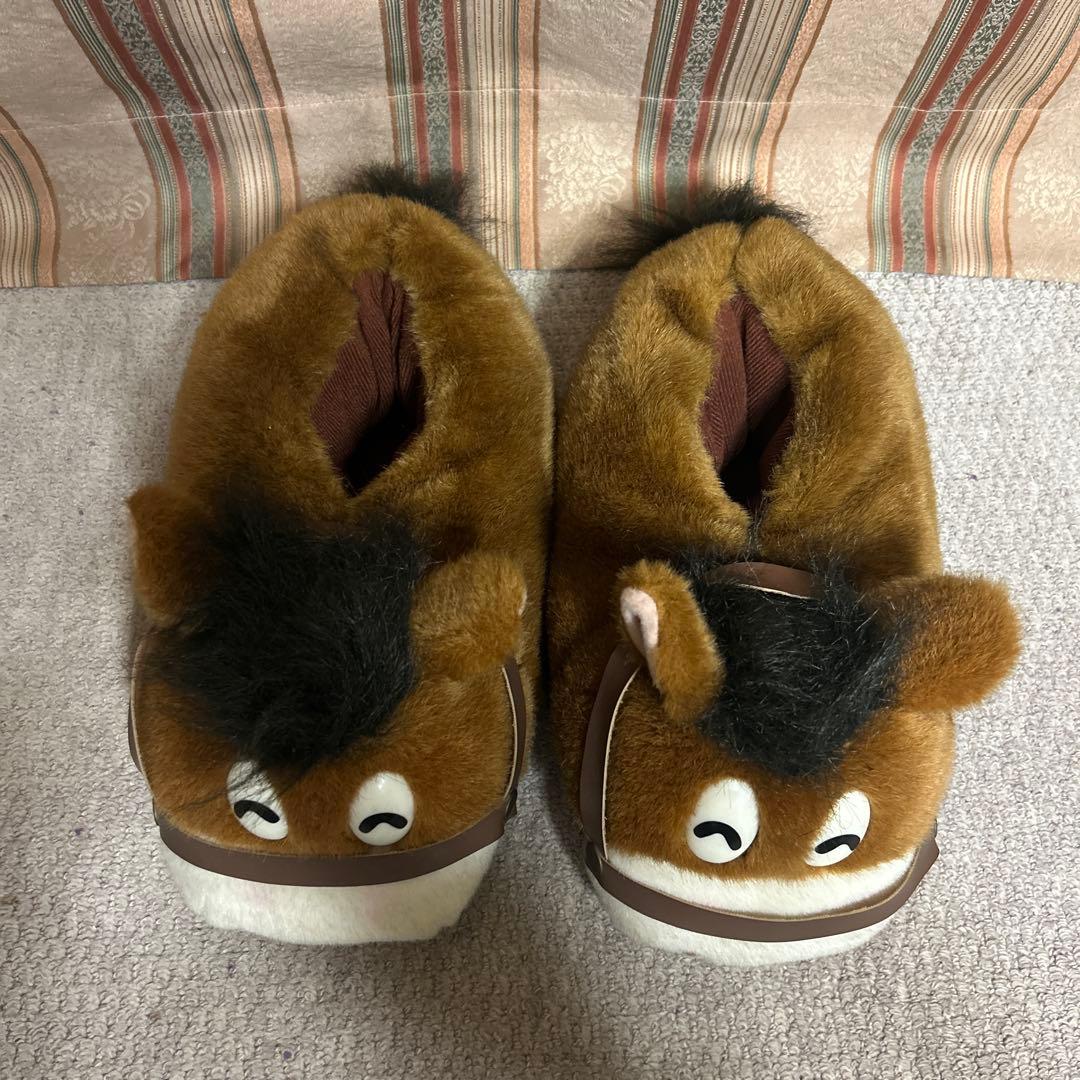 昭和 レトロ ぬいぐるみ 馬 スリッパ 吸盤 4体 午年 - メルカリ