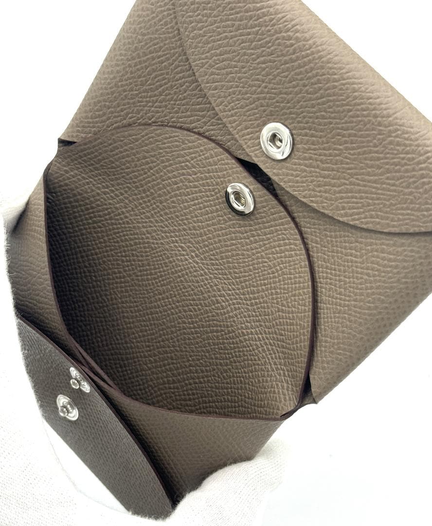 新品未使用/エルメス/HERMES/カルヴィデュオ/エトゥープ【入手困難色】