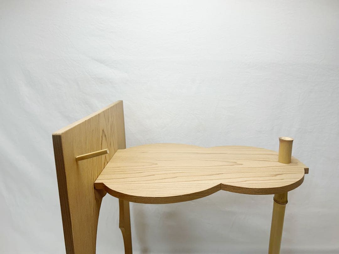 美品 茶道具 淡々斎好 瓢棚 組み立式 元箱