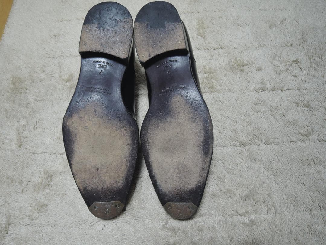 UNION IMPERIAL 内羽根ストレートチップU1520　黒　　美品