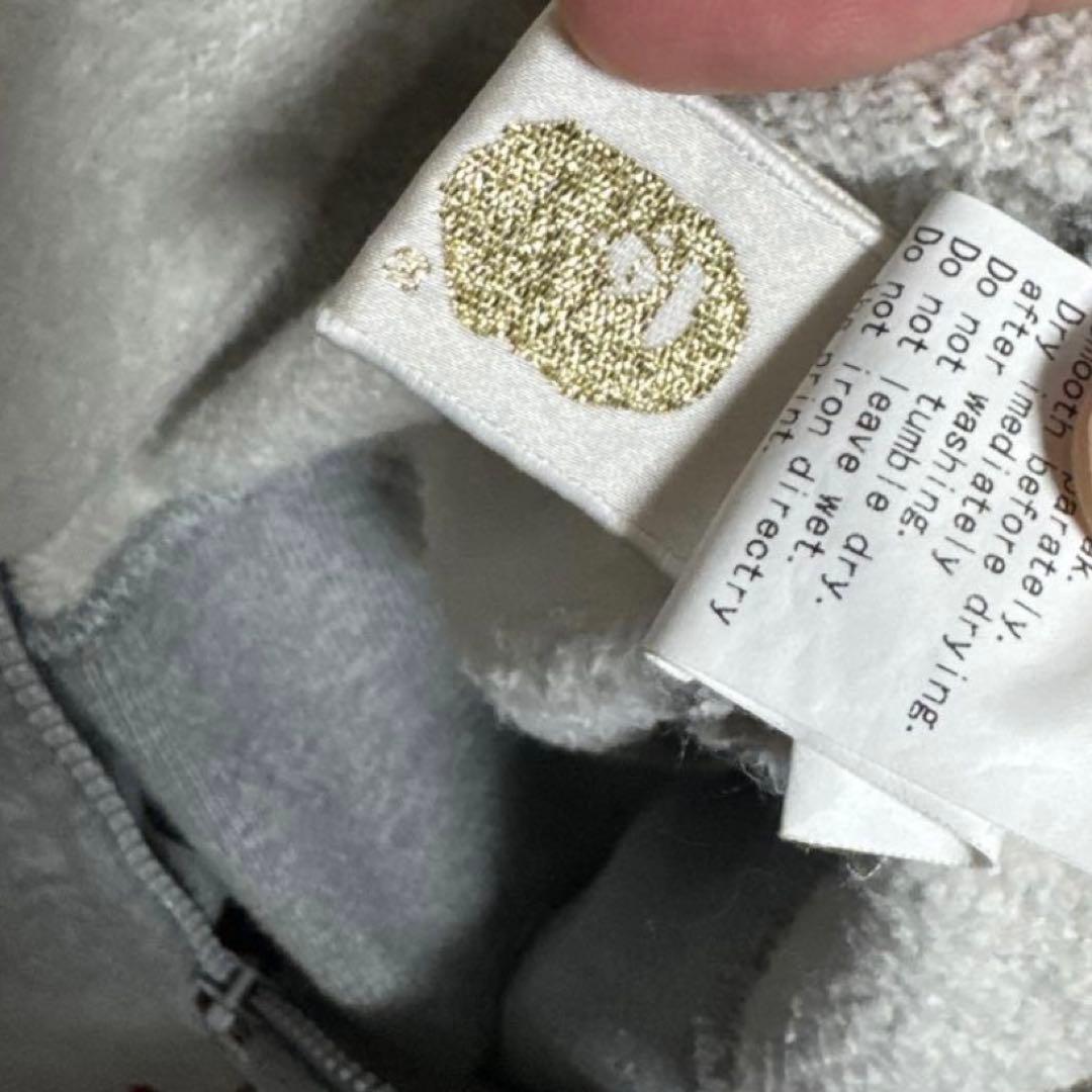 size XL APE パーカー