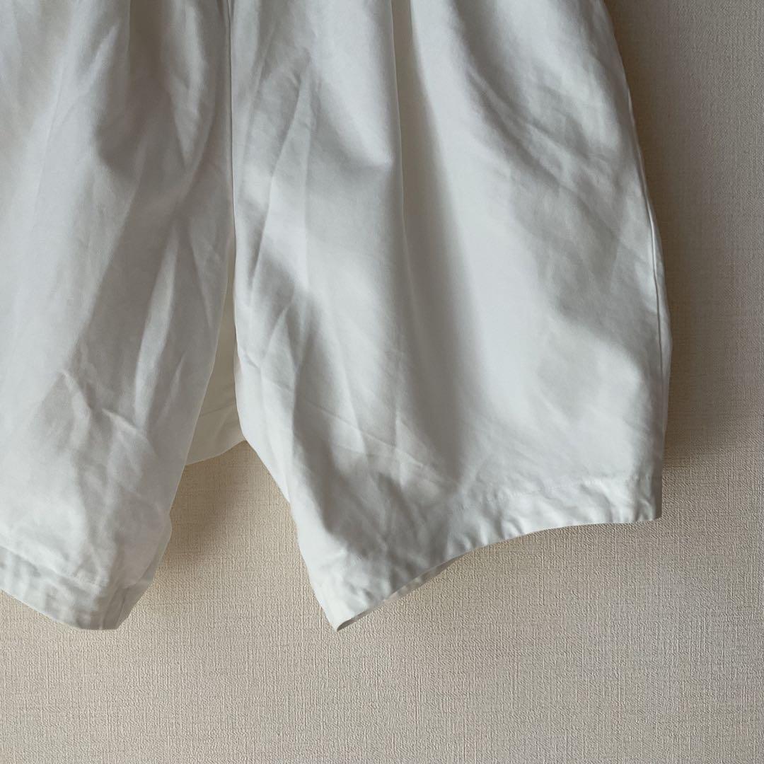 【美品】comme des garcons サルエルパンツ（ホワイト）XSサイズ