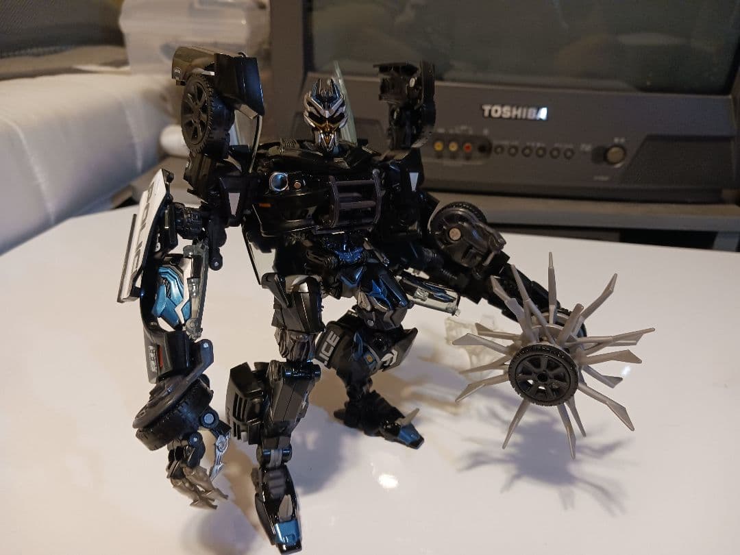 トランスフォーマー MPM バリケード　アップグレードキット付き　現状品