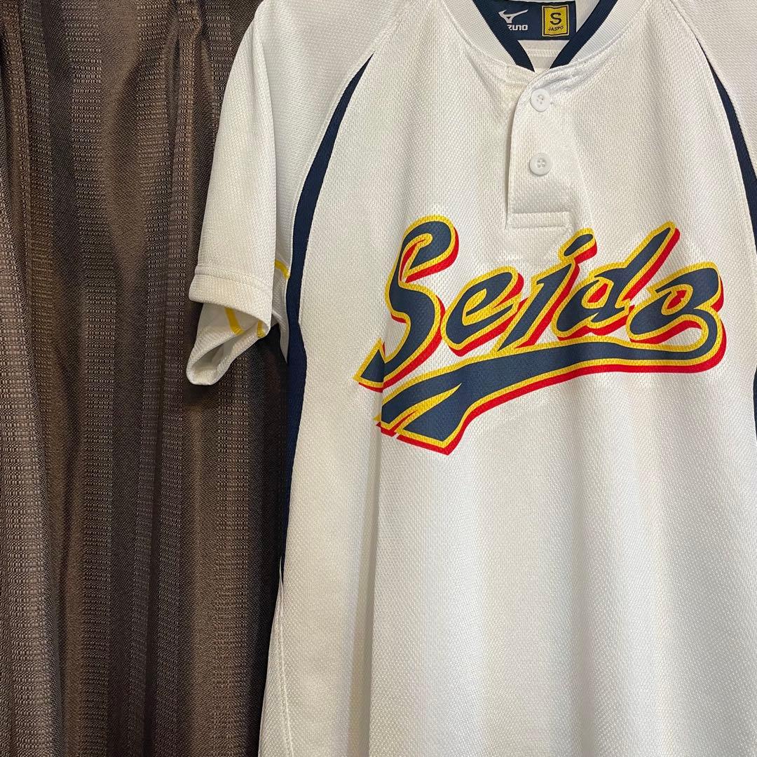 ダイヤのAベースボールシャツMIZUNO沢村栄純Sサイズ