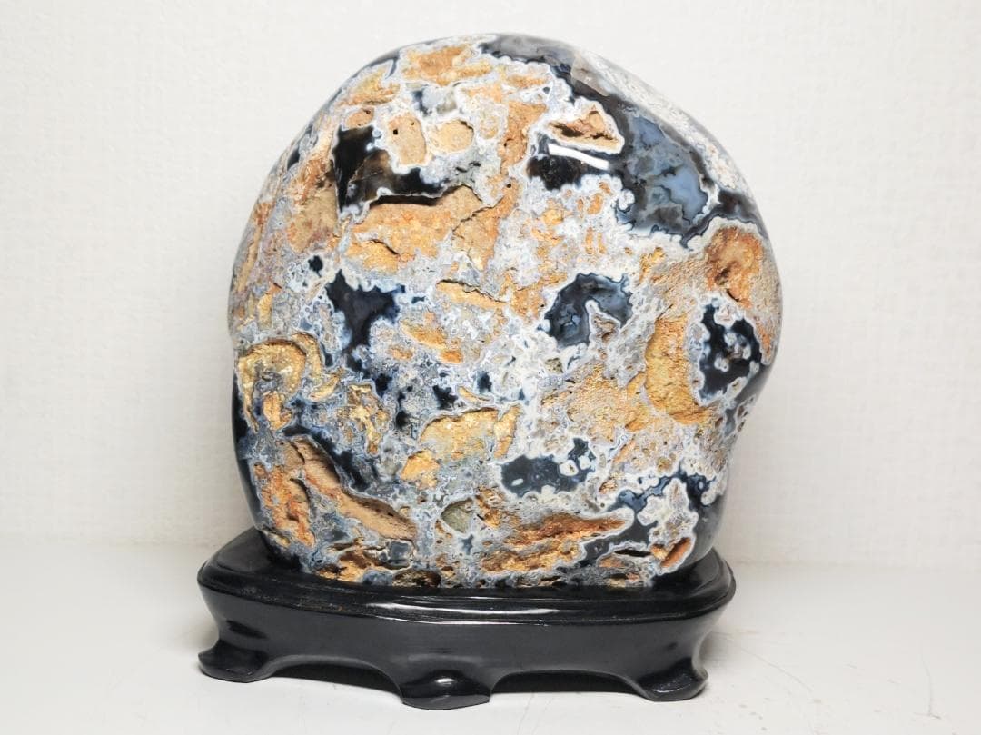 瑪瑙 854g メノウ 原石 鑑賞石 自然石 誕生石 水石 鉱物 宝石 置石