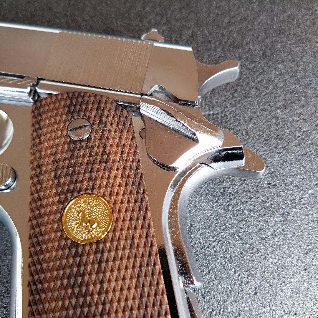 東京マルイ コルトガバメント シリーズ70 (ニッケルフィニッシュ)　ジャンク品