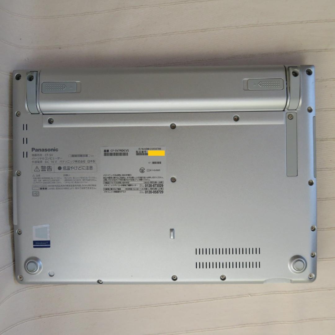 レッツノートSV7／i5-第8世代／SSD8G／メモリ8G／Office2024 - メルカリ