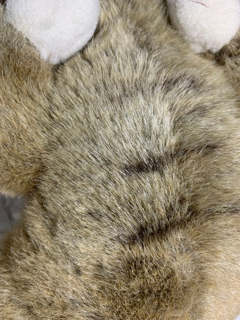 【希少❓】村松誠　ツンちゃん　猫　ぬいぐるみ　寝そべり　昭和レトロ