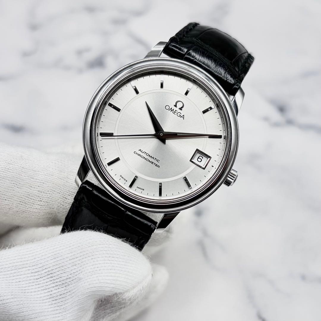 極美／OH済 オメガ デ・ヴィル プレステージ クロノメーター 168.1050