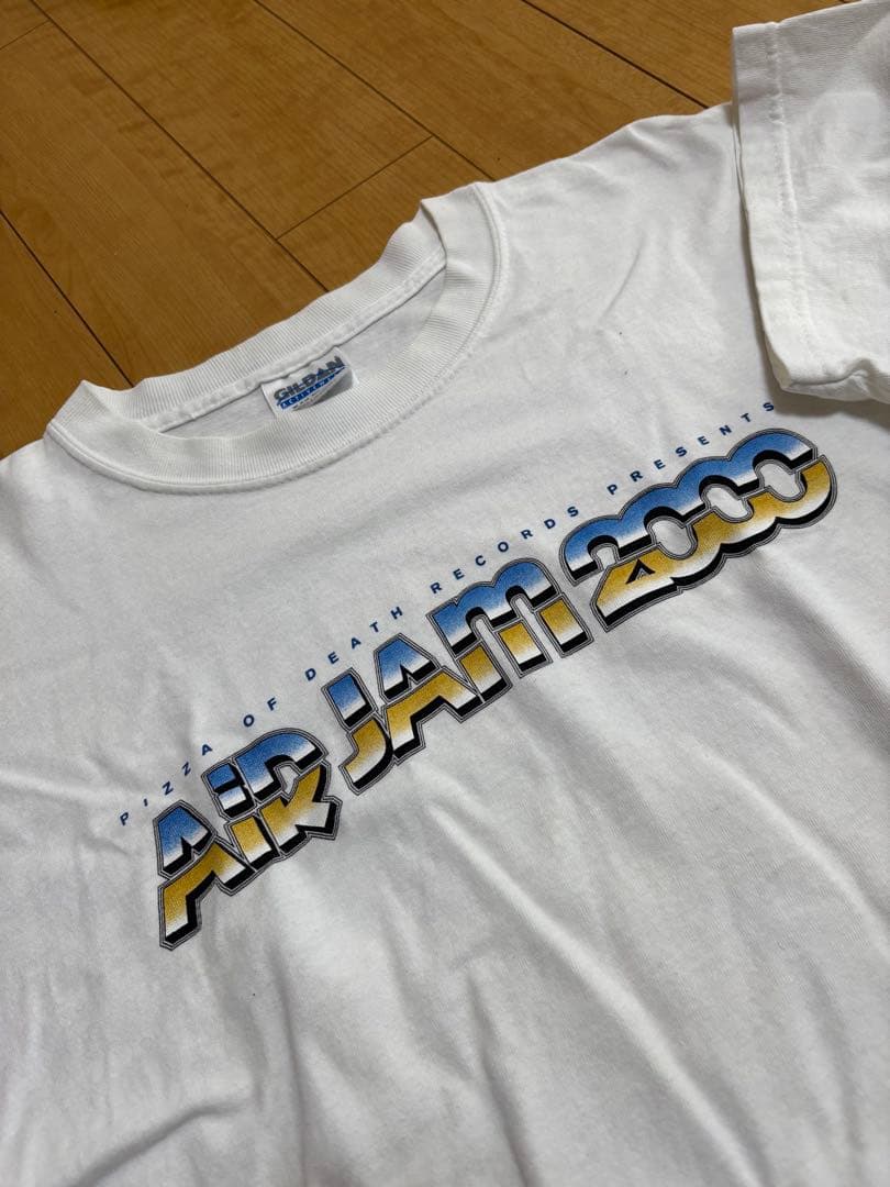 AIR JAM 2000 Tシャツ ホワイトHi-STANDARD airjam 2000 Tシャツ 00s