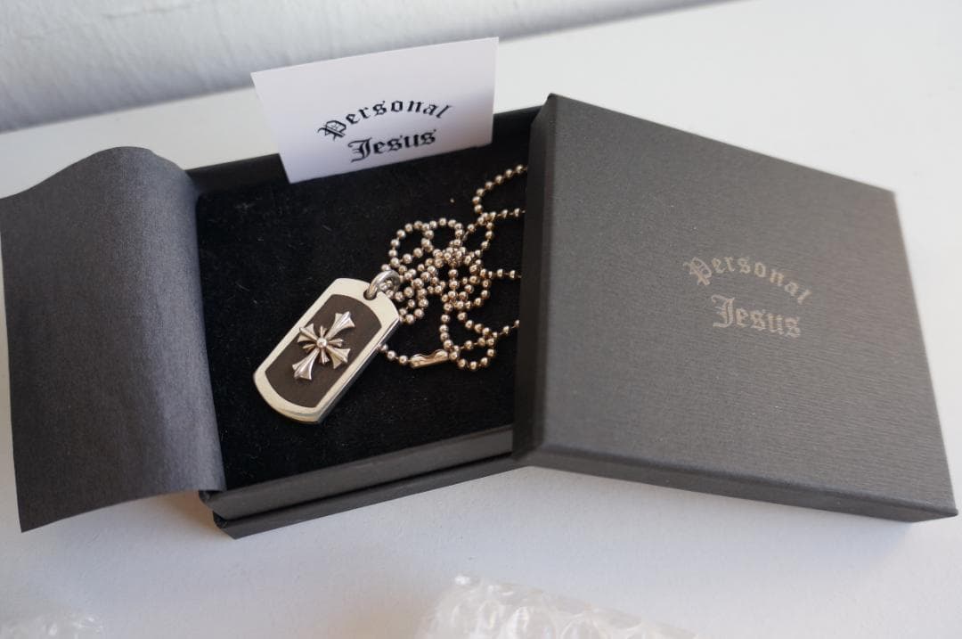 期間セール ！ 【美品】氷室京介 PERSONAL JESUS シルバーネックレス①