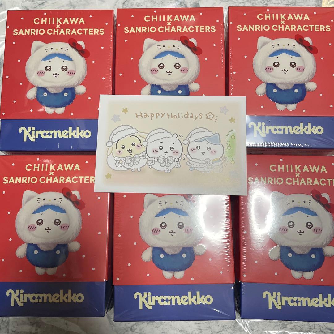 ちいかわ　サンリオキャラクターズ　Kiramekko コンプリートセット　6種類