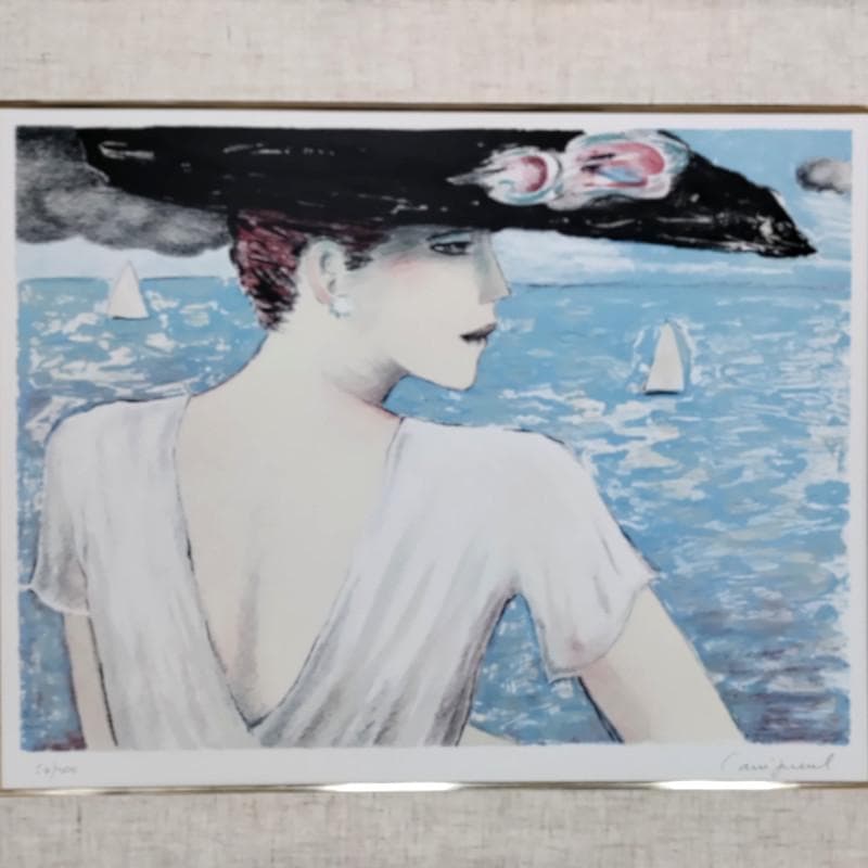 ☆カシニョール☆「黒い帽子のプロフィール」MO判 54/200 - メルカリ