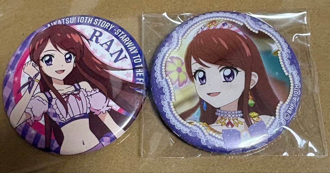 アイカツ 紫吹蘭 缶バッジ - メルカリ