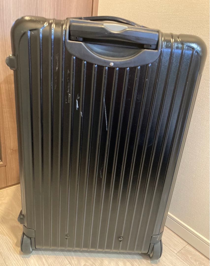 RIMOWAリモワ サルサ 63L ブラック 黒 2輪 スーツケース - メルカリ