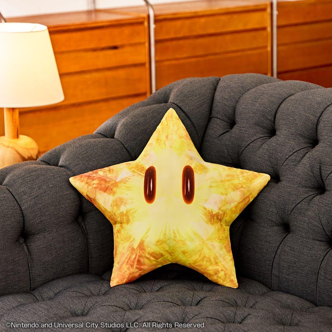 一番くじ スーパーマリオブラザーズ ラストワン賞 スター クッション