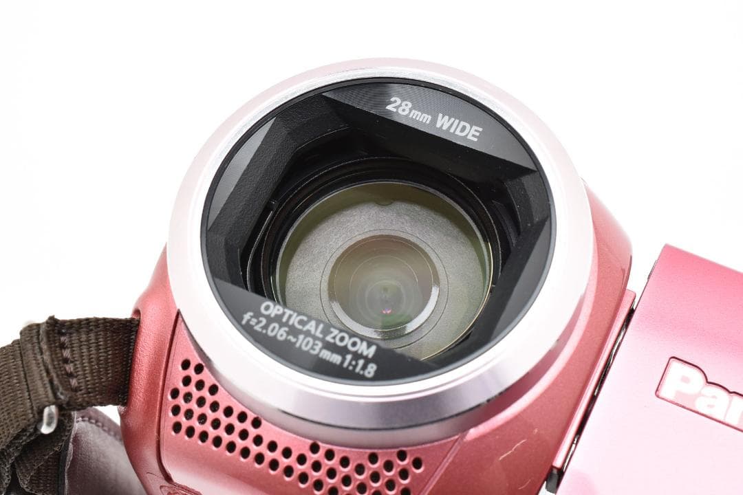 【極美品】Panasonic ビデオカメラ　 HC-V520M ピンク　新品級！
