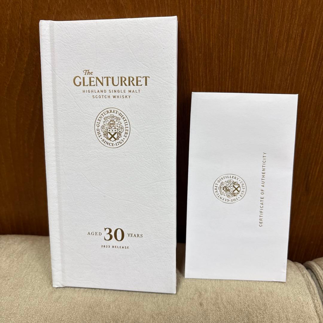 The Glenturret 30年 2023年リリース 空瓶 少し残りあり
