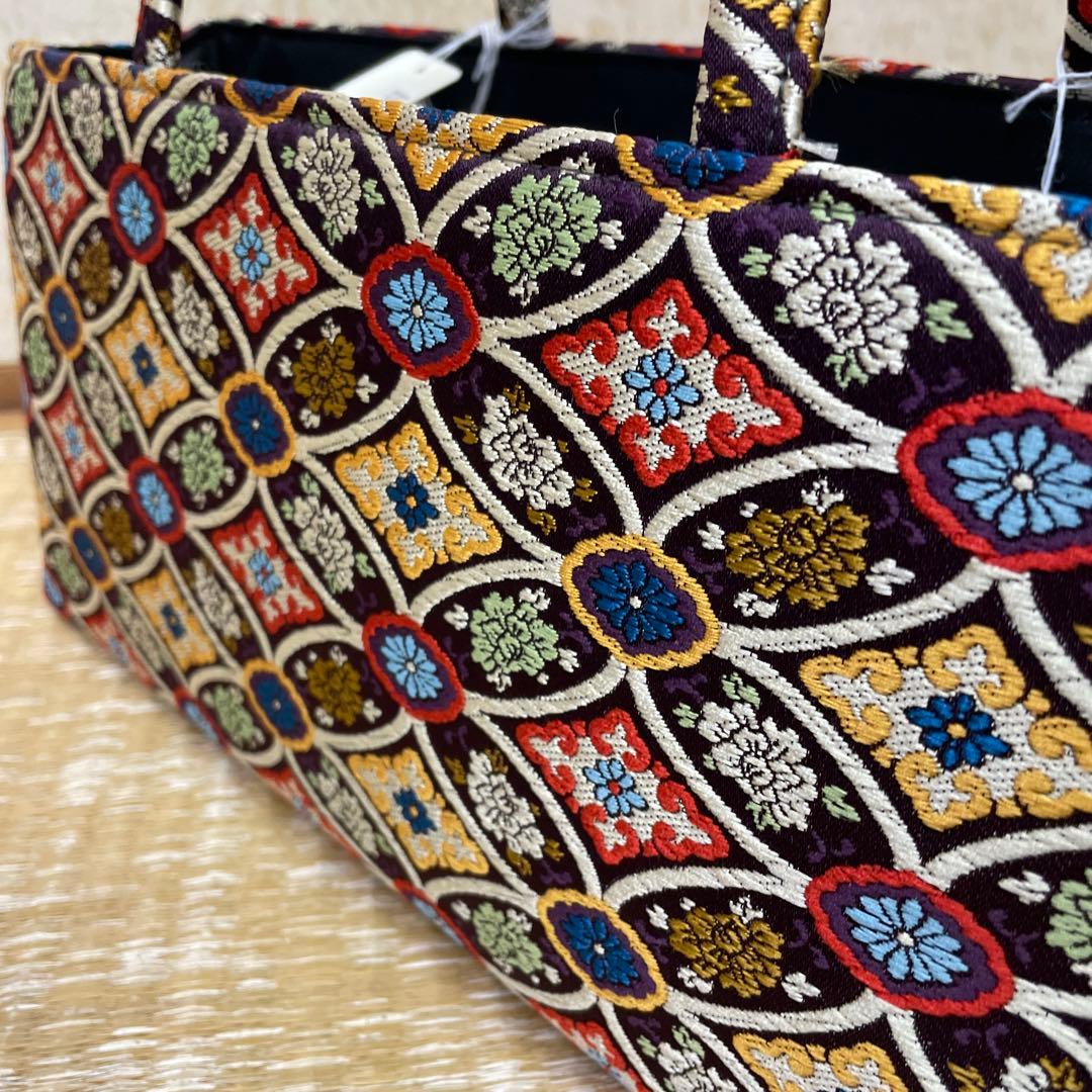 新品 日本製 和装バッグ ハンドバッグ 金襴バッグ 利休バッグ お茶席 着物