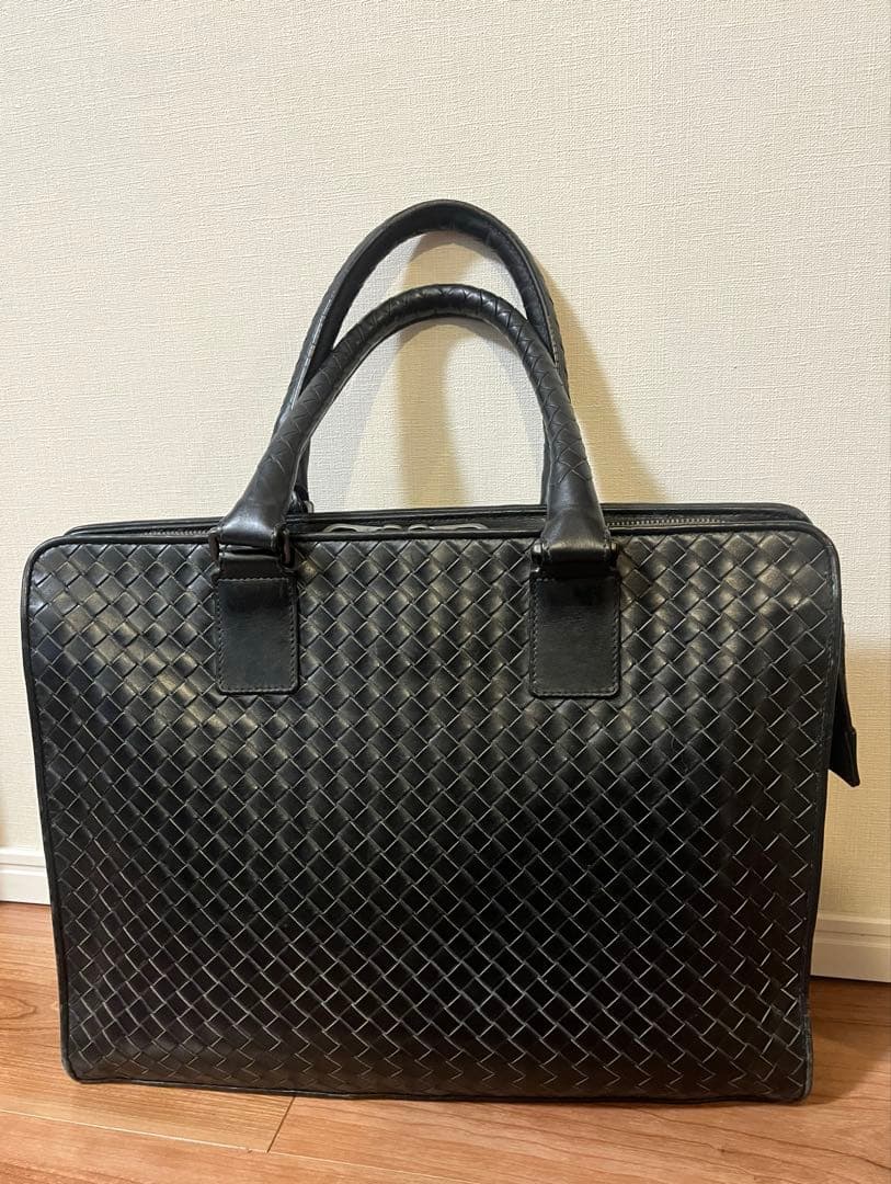 BOTTEGA VENETA イントレチャート ブリーフケース レザー