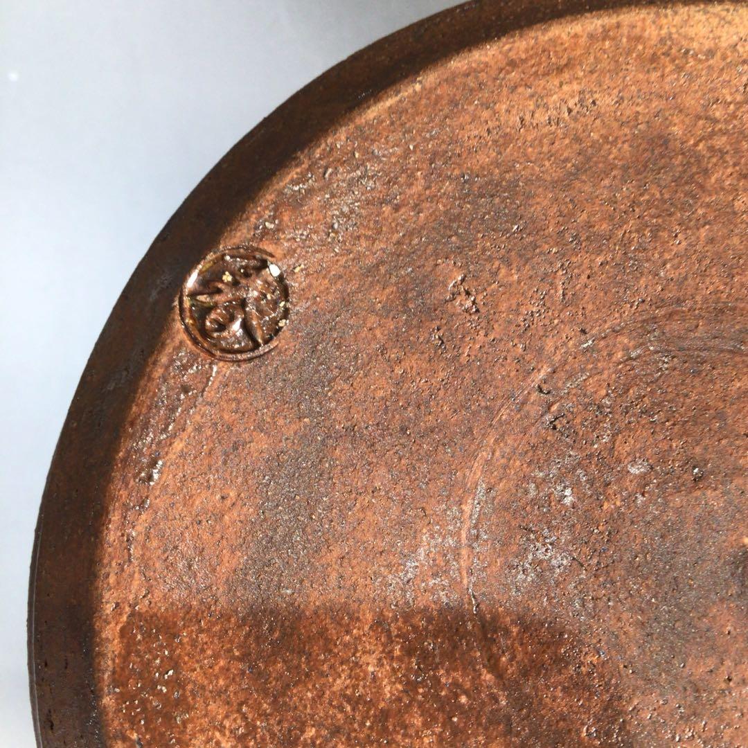 Ｎ５７２　水指　『加藤春永造』『朝鮮唐津』『一重口水指』　共箱　茶道具