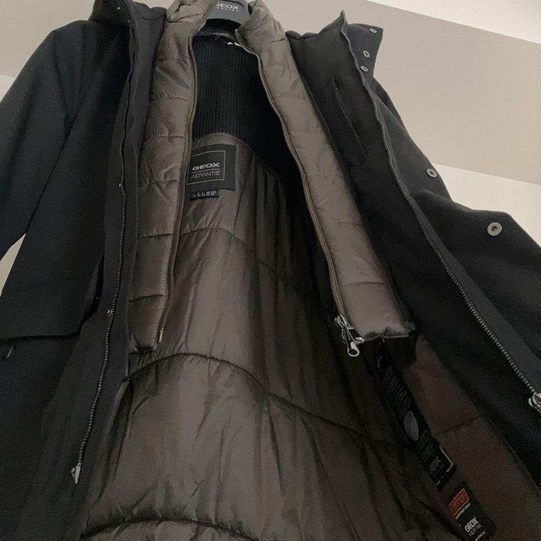 【GEOX】Thermore サーモア中綿 フロントデザインコート 寒冷地
